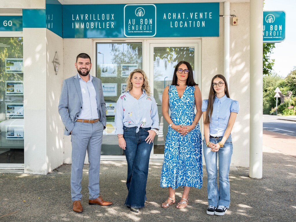 l'équipe de l'agence A.B.E.