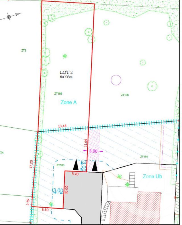 terrain à vendre - 679.0 m2 - TREILLIERES - 44 - PAYS-DE-LOIRE - Century 21 A.B.E.